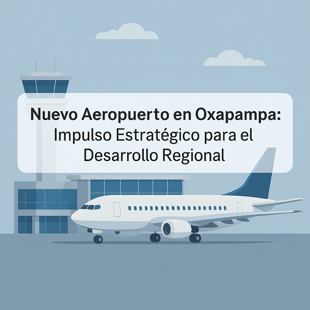 Nuevo Aeropuerto en Oxapampa: Impulso Estratégico para el Desarrollo Regional